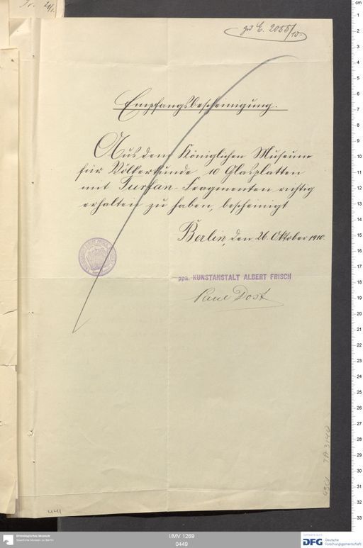 Acta X (Turfan) | (I/MV 1269 0449)