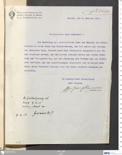 Acta X (Turfan) | (I/MV 1269 0491)