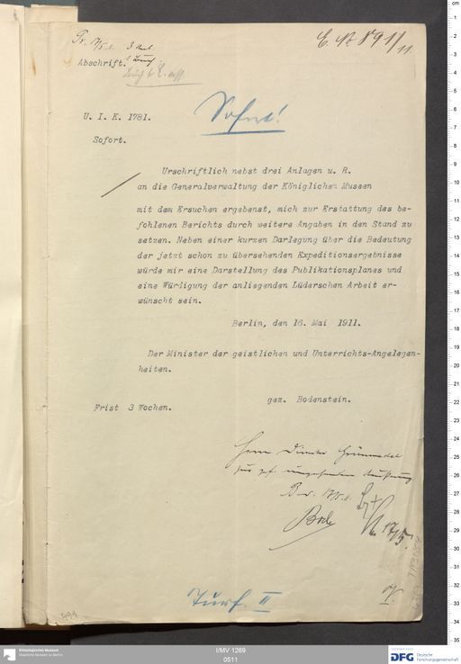 Acta X (Turfan) | (I/MV 1269 0511)