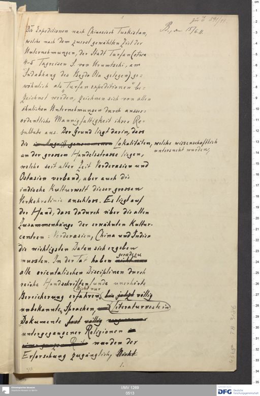 Acta X (Turfan) | (I/MV 1269 0513)