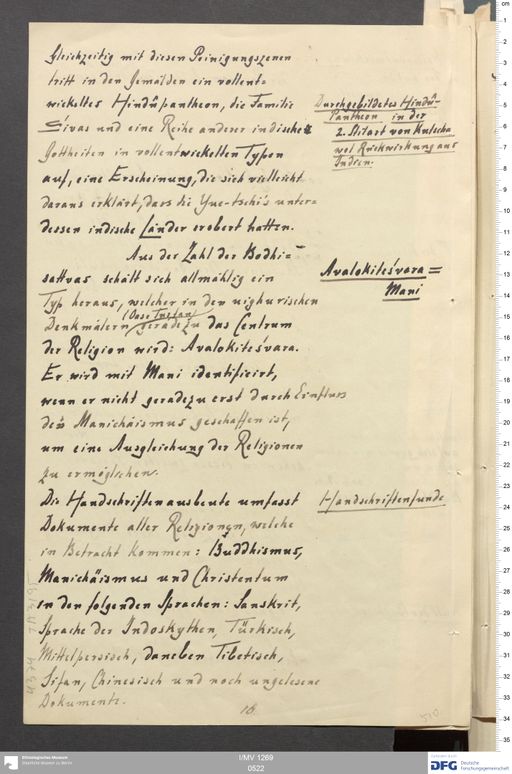 Acta X (Turfan) | (I/MV 1269 0522)