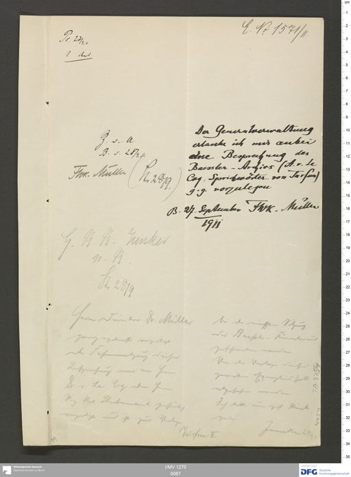 Acta XI (Turfan) | (I/MV 1270 0067)