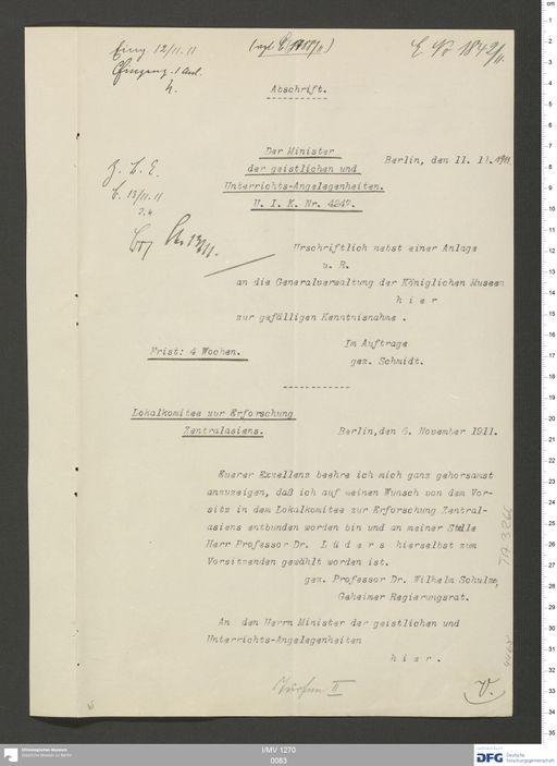 Acta XI (Turfan) | (I/MV 1270 0083)