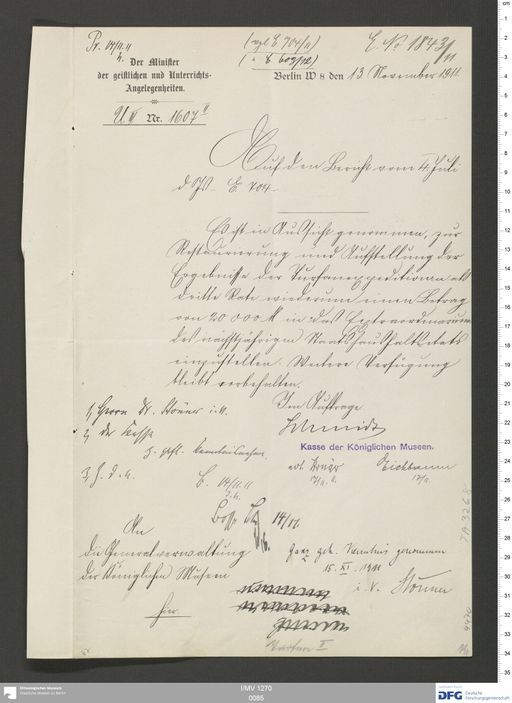 Acta XI (Turfan) | (I/MV 1270 0085)