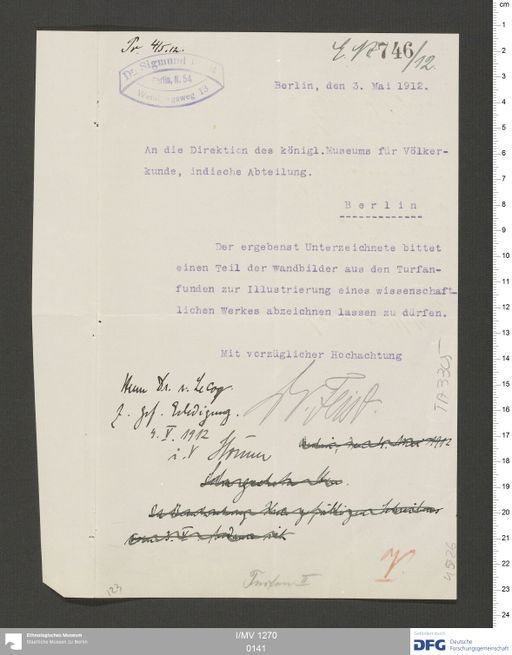 Acta XI (Turfan) | (I/MV 1270 0141)