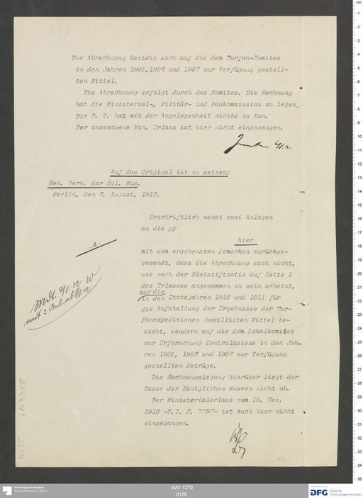 Acta XI (Turfan) | (I/MV 1270 0170)