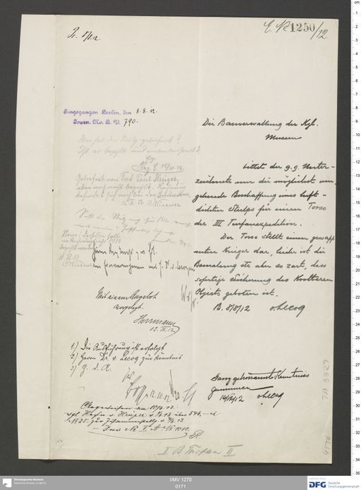 Acta XI (Turfan) | (I/MV 1270 0171)