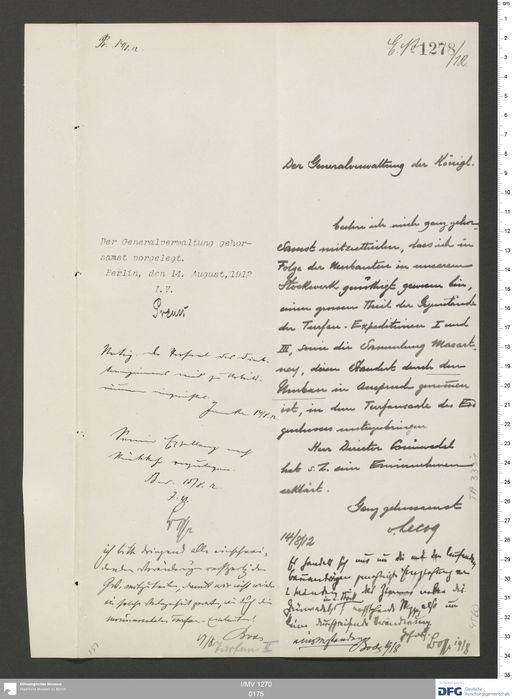 Acta XI (Turfan) | (I/MV 1270 0175)