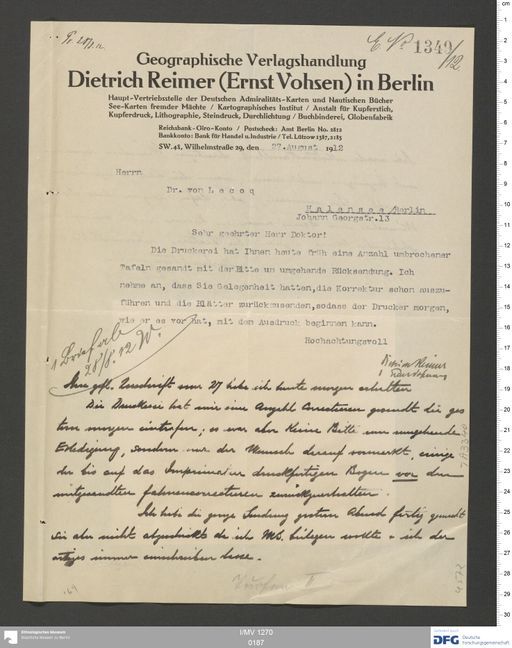 Acta XI (Turfan) | (I/MV 1270 0187)