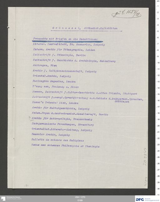 Acta XI (Turfan) | (I/MV 1270 0199)