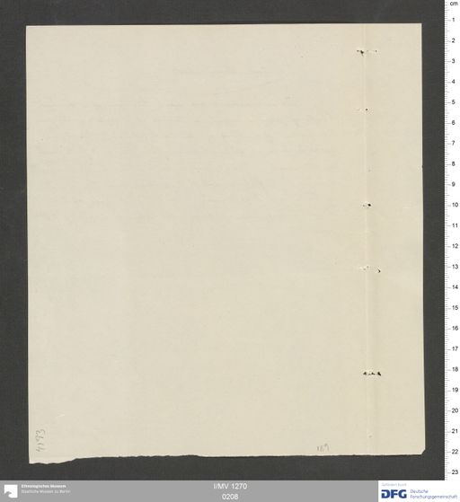 Acta XI (Turfan) | (I/MV 1270 0208)