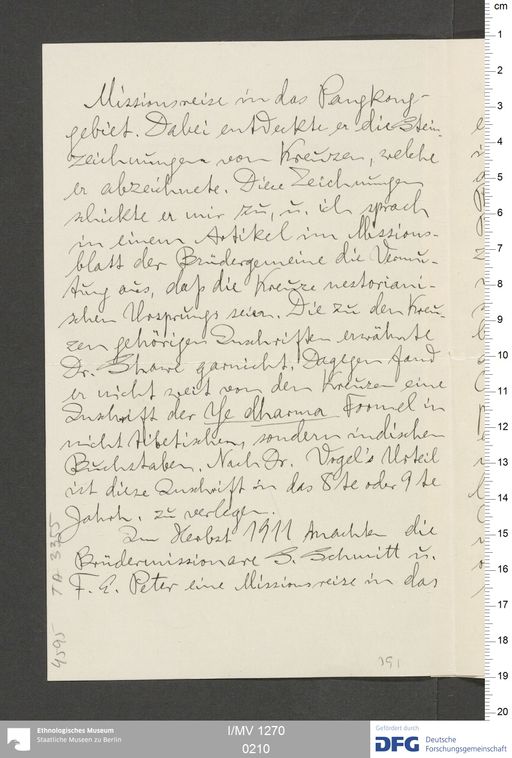 Acta XI (Turfan) | (I/MV 1270 0210)