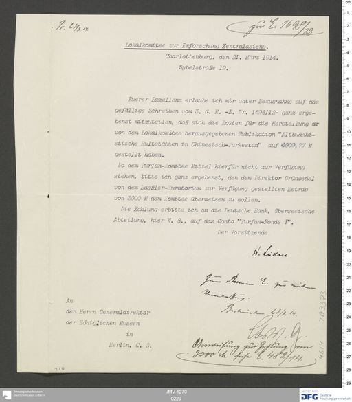 Acta XI (Turfan) | (I/MV 1270 0229)