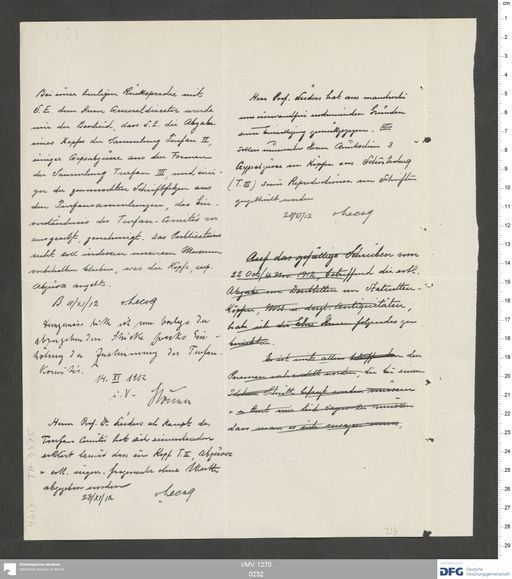 Acta XI (Turfan) | (I/MV 1270 0232)