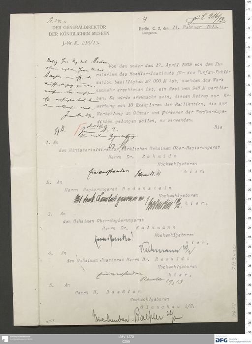 Acta XI (Turfan) | (I/MV 1270 0299)