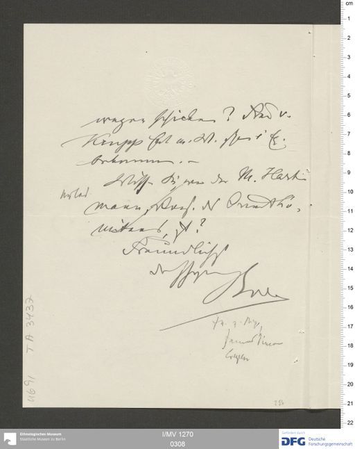 Acta XI (Turfan) | (I/MV 1270 0308)