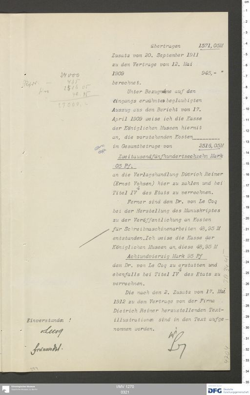 Acta XI (Turfan) | (I/MV 1270 0321)