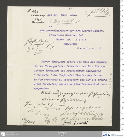 Acta XI (Turfan) | (I/MV 1270 0323)