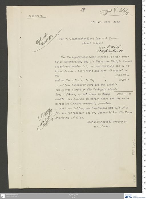 Acta XI (Turfan) | (I/MV 1270 0325)