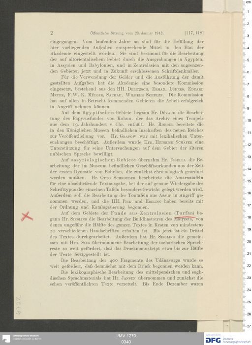 Acta XI (Turfan) | (I/MV 1270 0340)