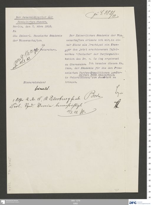 Acta XI (Turfan) | (I/MV 1270 0352)