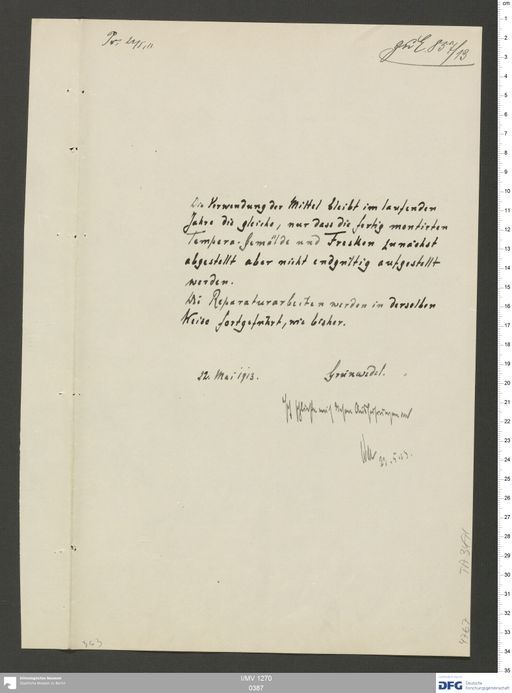 Acta XI (Turfan) | (I/MV 1270 0387)