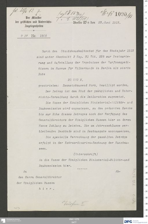 Acta XI (Turfan) | (I/MV 1270 0477)