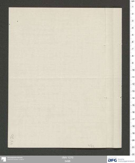 Acta XI (Turfan) | (I/MV 1270 0496)