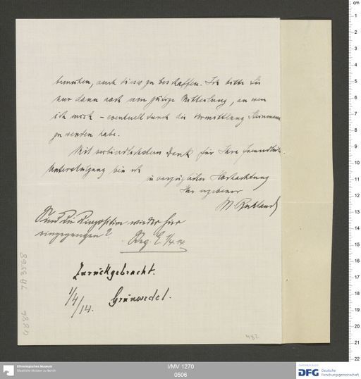 Acta XI (Turfan) | (I/MV 1270 0506)