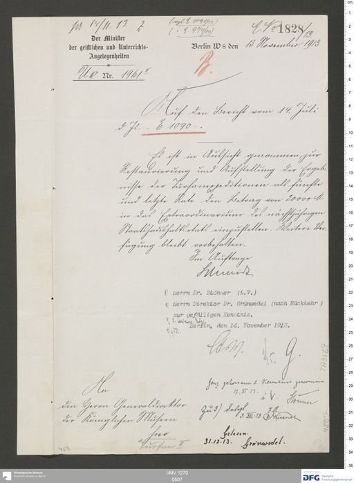 Acta XI (Turfan) | (I/MV 1270 0507)