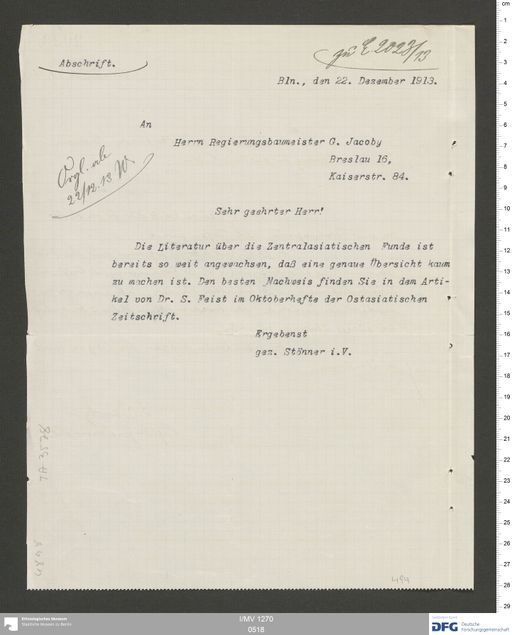 Acta XI (Turfan) | (I/MV 1270 0518)