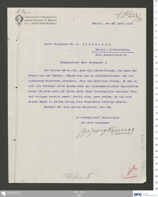 Acta XI (Turfan) | (I/MV 1270 0523)