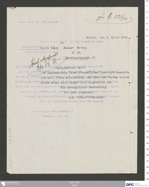 Acta XI (Turfan) | (I/MV 1270 0524)