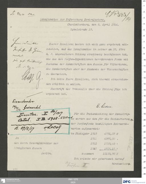 Acta XI (Turfan) | (I/MV 1270 0525)