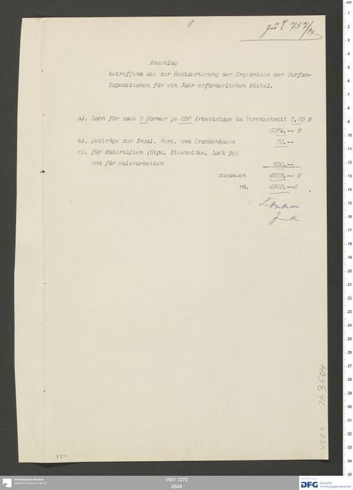 Acta XI (Turfan) | (I/MV 1270 0549)