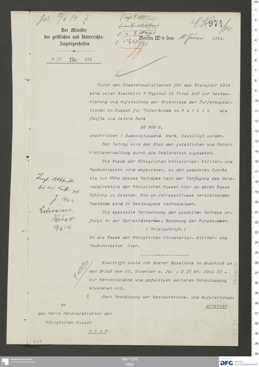 Acta XI (Turfan) | (I/MV 1270 0553)