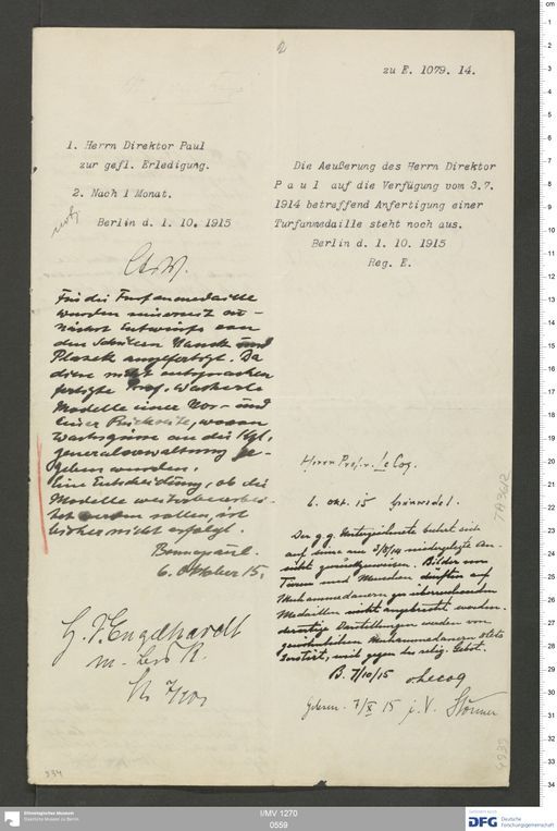 Acta XI (Turfan) | (I/MV 1270 0559)