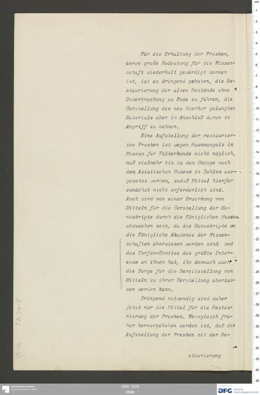 Acta XI (Turfan) | (I/MV 1270 0566)