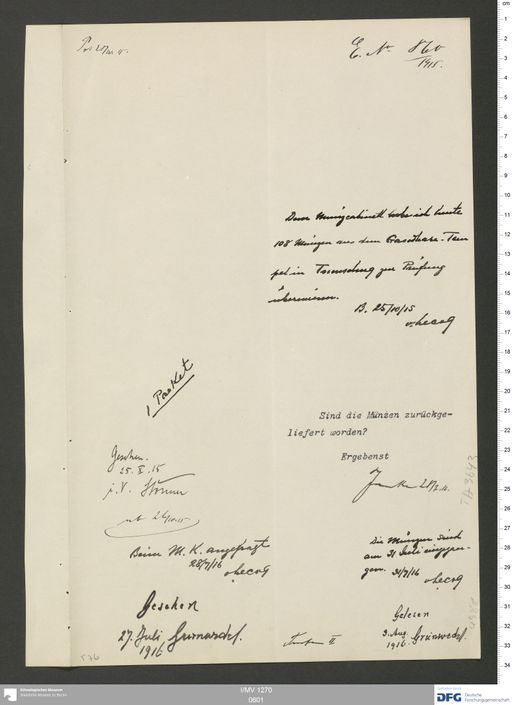 Acta XI (Turfan) | (I/MV 1270 0601)