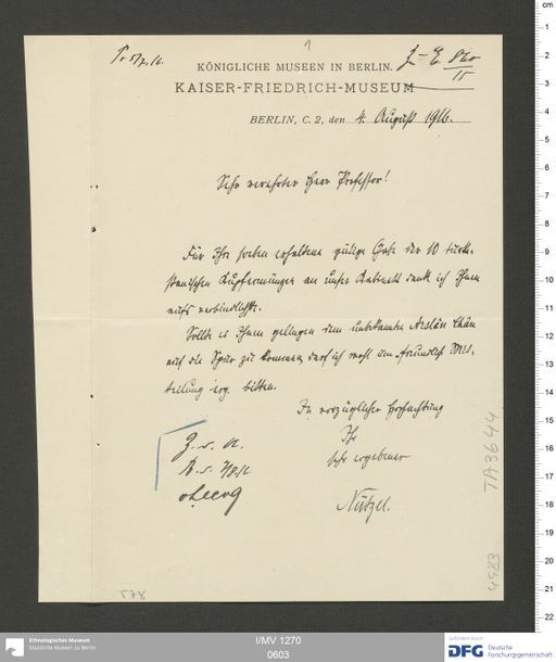 Acta XI (Turfan) | (I/MV 1270 0603)