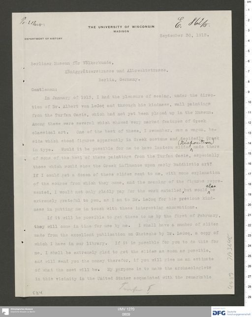 Acta XI (Turfan) | (I/MV 1270 0609)