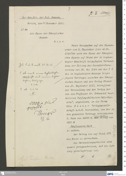 Acta XI (Turfan) | (I/MV 1270 0623)