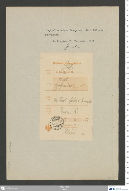 Acta XII (Turfan) | (I/MV 1271 0085)