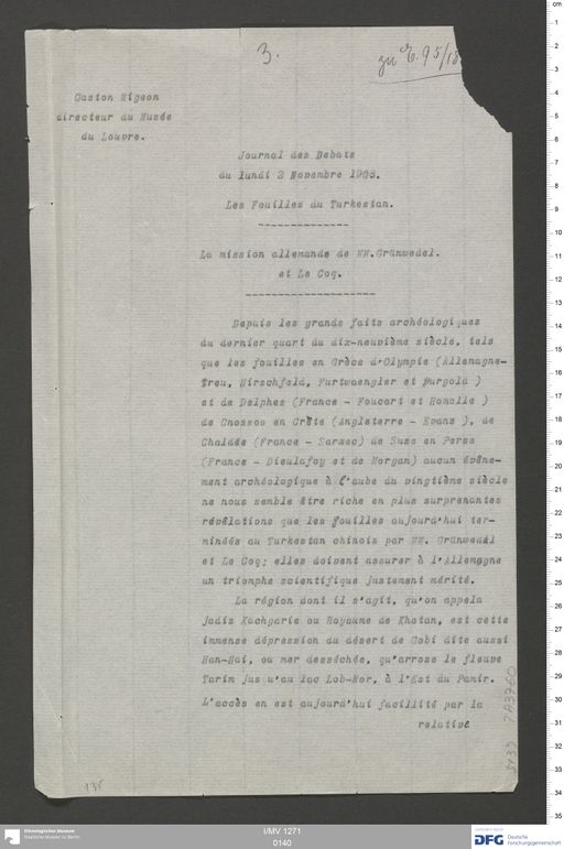 Acta XII (Turfan) | (I/MV 1271 0140)