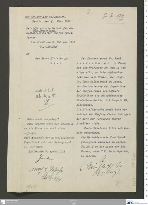 Acta XII (Turfan) | (I/MV 1271 0180)