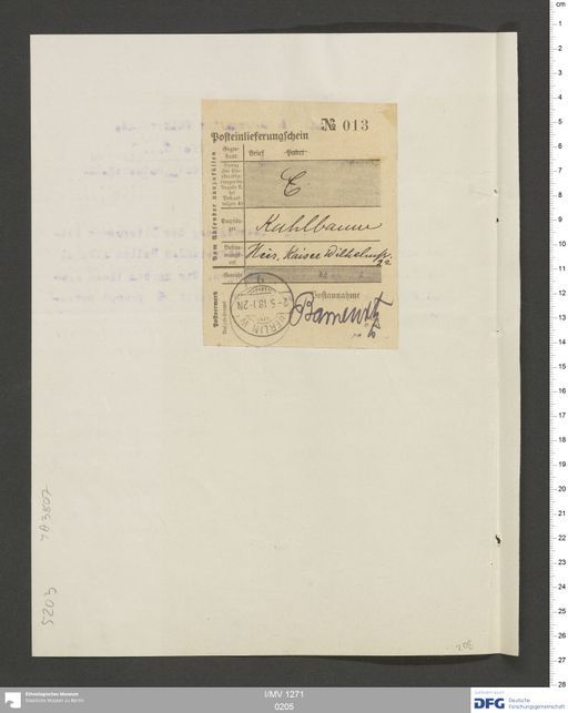 Acta XII (Turfan) | (I/MV 1271 0205)