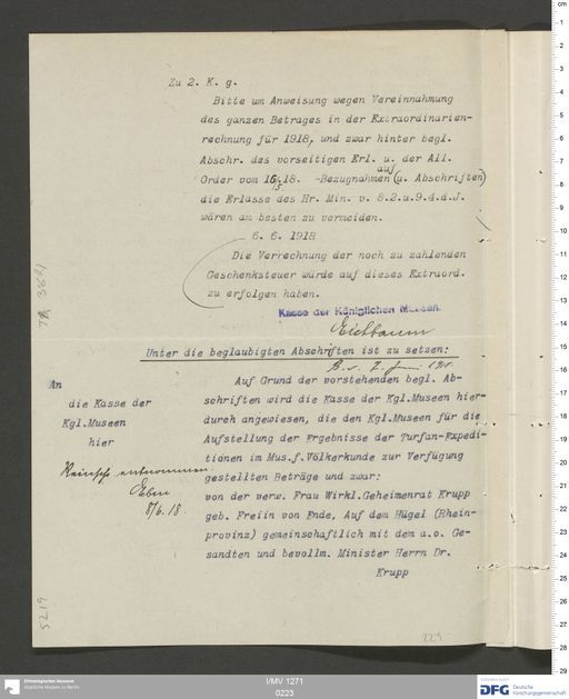 Acta XII (Turfan) | (I/MV 1271 0223)