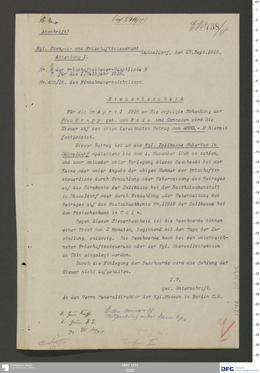 Acta XII (Turfan) | (I/MV 1271 0250)