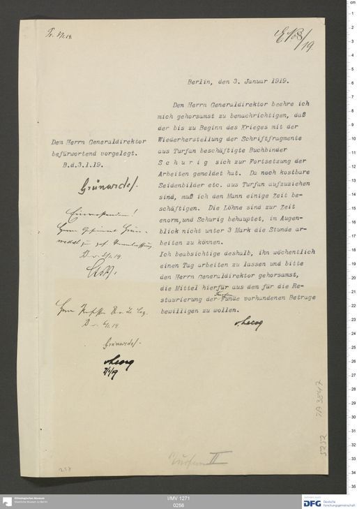 Acta XII (Turfan) | (I/MV 1271 0256)