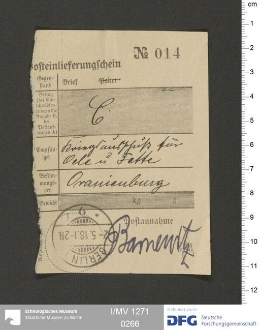 Acta XII (Turfan) | (I/MV 1271 0266)